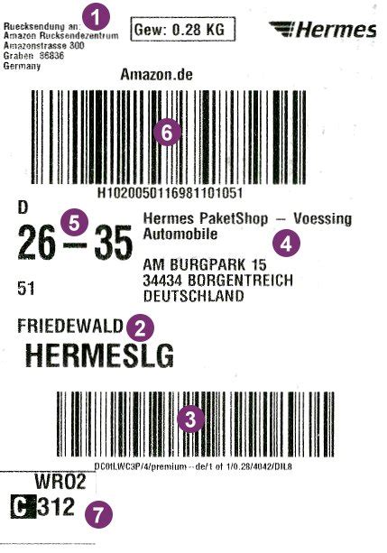 hermes von zustellen war nie die rede|paketaufkleber hermes.